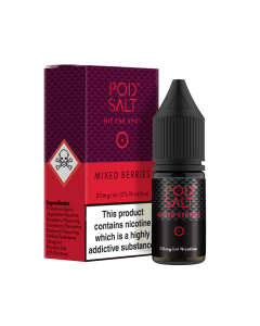 Pod Salt - Mixed Berries - 10ml Nic Salt E-liquid (20mg) Pod Salt - Mixed Berries - 10ml Nic Salt E-liquid (20mg)
