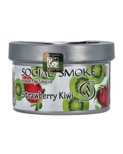 Social Smoke - Strawberry Kiwi - 100 g - Shisha Tobacco Social Smoke - Strawberry Kiwi - 100 g - Shisha Tobacco