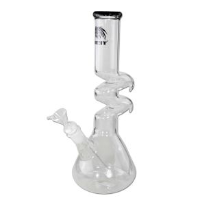Breit - Glass Bubbler - Zigzag Breit - Glass Bubbler - Zigzag