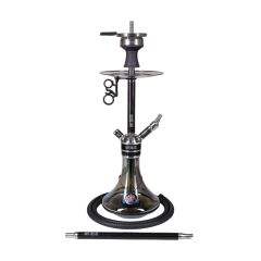 Amy Deluxe - Carbonica Force R SS21.02 - Black - 4-Hose Shisha Amy Deluxe - Carbonica Force R SS21.02 - Black - 4-Hose Shisha