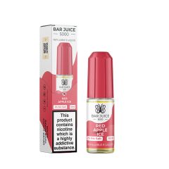 Bar Juice 5000 - Red Apple Ice - 10ml E-liquid (Nic Salt) Bar Juice 5000 - Red Apple Ice - 10ml E-liquid (Nic Salt)