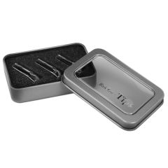 Black Leaf - 3 Flat Glass Rolling Tips 8 mm Black Leaf - 3 Flat Glass Rolling Tips 8 mm
