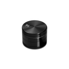 Black Leaf - 4-Piece Aluminium Grinder - Black Black Leaf - 4-Piece Aluminium Grinder - Black