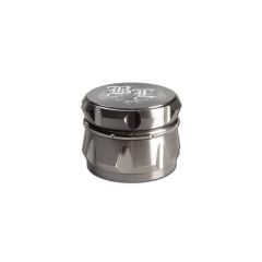 Black Leaf - 4-Piece Grey Crown Grinder Black Leaf - 4-Piece Grey Crown Grinder