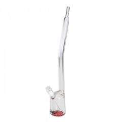 Black Leaf - Glass Bubbler - Giraffe Black Leaf - Glass Bubbler - Giraffe