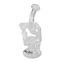 Black Leaf - Glass Bubbler - Recycler Black Leaf - Glass Bubbler - Recycler