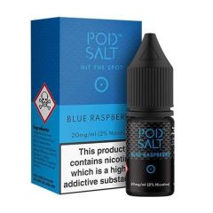 Pod Salt - Blue Raspberry - 10ml Nic Salt E-liquid (20mg) Pod Salt - Blue Raspberry - 10ml Nic Salt E-liquid (20mg)
