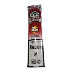 Blunt Wrap - Platinum Double Maroon Blunt Wrap - Platinum Double Maroon
