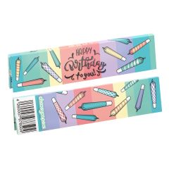 Choosypapers - KSS Happy Birthday Rolling Papers Choosypapers - KSS Happy Birthday Rolling Papers