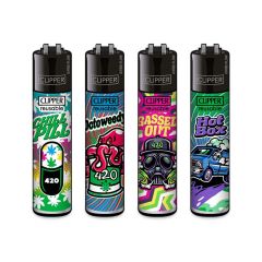 Clipper - 420 MIX #6 Lighters - assorted Clipper - 420 MIX #6 Lighters - assorted