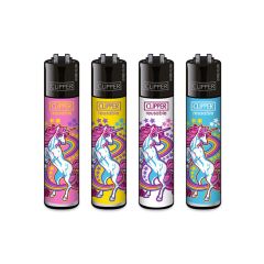 Clipper - UNICORNS Lighters - assorted Clipper - UNICORNS Lighters - assorted