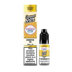 Dinner Lady Dessert Bar - Banoffee Pie - 10ml E-liquid (Nic Salt) Dinner Lady Dessert Bar - Banoffee Pie - 10ml E-liquid (Nic Salt)