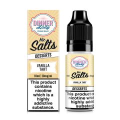 Dinner Lady DESSERTS - Vanilla Tart - 10ml E-liquid (Nic Salt) NEW! Dinner Lady DESSERTS - Vanilla Tart - 10ml E-liquid (Nic Salt) NEW!