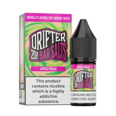 Drifter Bar Salts - Apple Peach - 10ml E-liquid (Nic Salt) Drifter Bar Salts - Apple Peach - 10ml E-liquid (Nic Salt)