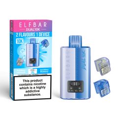 Elf Bar Dual 10K 20mg Hybrid System Blue Edition Elf Bar Dual 10K 20mg Hybrid System Blue Edition