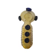 Yellow and Blue Glass Pipe Yellow and Blue Glass Pipe