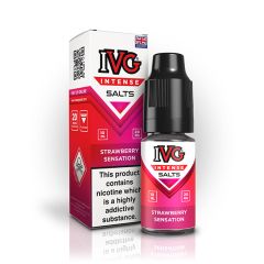IVG - Intense - Strawberry Sensation - 10ml E-liquid (Nic Salt) IVG - Intense - Strawberry Sensation - 10ml E-liquid (Nic Salt)