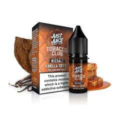 Just Juice Tobacco - Vanilla Toffee - 10ml E-liquid (Nic Salt) Just Juice Tobacco - Vanilla Toffee - 10ml E-liquid (Nic Salt)
