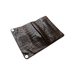 Kavatza - Woven Havana Smooth Leather Tobacco Pouch Kavatza - Woven Havana Smooth Leather Tobacco Pouch