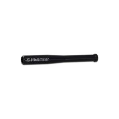 KD - Problem Solver Aluminium Snorter without Handle - Black KD - Problem Solver Aluminium Snorter without Handle - Black