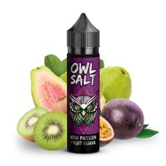 OWL Salt - Kiwi, Passion Fruit & Guava - 10/60ml Longfill Concentrate OWL Salt - Kiwi, Passion Fruit & Guava - 10/60ml Longfill Concentrate