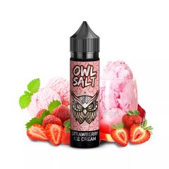 OWL Salt - Strawberry Ice Cream - 10/60ml Longfill Concentrate OWL Salt - Strawberry Ice Cream - 10/60ml Longfill Concentrate
