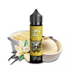 OWL Salt - Vanilla Custard - 10/60ml Longfill Concentrate OWL Salt - Vanilla Custard - 10/60ml Longfill Concentrate