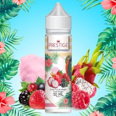 Prestige FRUITS - Cotton Candy, Dragon Fruit, Red Berries - 50/60 ml E-liquid (Shortfill) Prestige FRUITS - Cotton Candy, Dragon Fruit, Red Berries - 50/60 ml E-liquid (Shortfill)