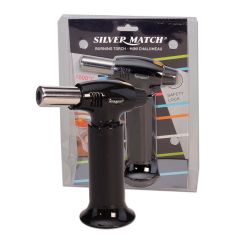Silver Match - Blue Flame Torch Lighter Silver Match - Blue Flame Torch Lighter