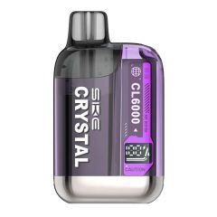 SKE Crystal CL6000 - NS20mg - Hybrid System Blueberry Raspberry SKE Crystal CL6000 - NS20mg - Hybrid System Blueberry Raspberry