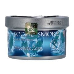 Social Smoke - Absolute Zero - 100 g - Shisha Tobacco Social Smoke - Absolute Zero - 100 g - Shisha Tobacco
