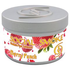Social Smoke - Berry Punch - 100g - Shisha Tobacco Social Smoke - Berry Punch - 100g - Shisha Tobacco