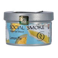 Social Smoke - Lemon Pie - 100g - Shisha Tobacco Social Smoke - Lemon Pie - 100g - Shisha Tobacco