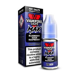 Vampire Vape MAX - Blueberry Sour Raspberry - 10ml E-liquid (Nic Salt) Vampire Vape MAX - Blueberry Sour Raspberry - 10ml E-liquid (Nic Salt)