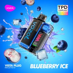 Vozol VISTA Plug Kit - 20mg - Hybrid System Blueberry Ice Vozol VISTA Plug Kit - 20mg - Hybrid System Blueberry Ice