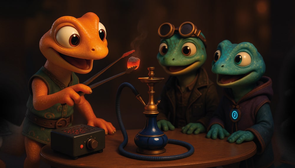 Shisha charcoal burners