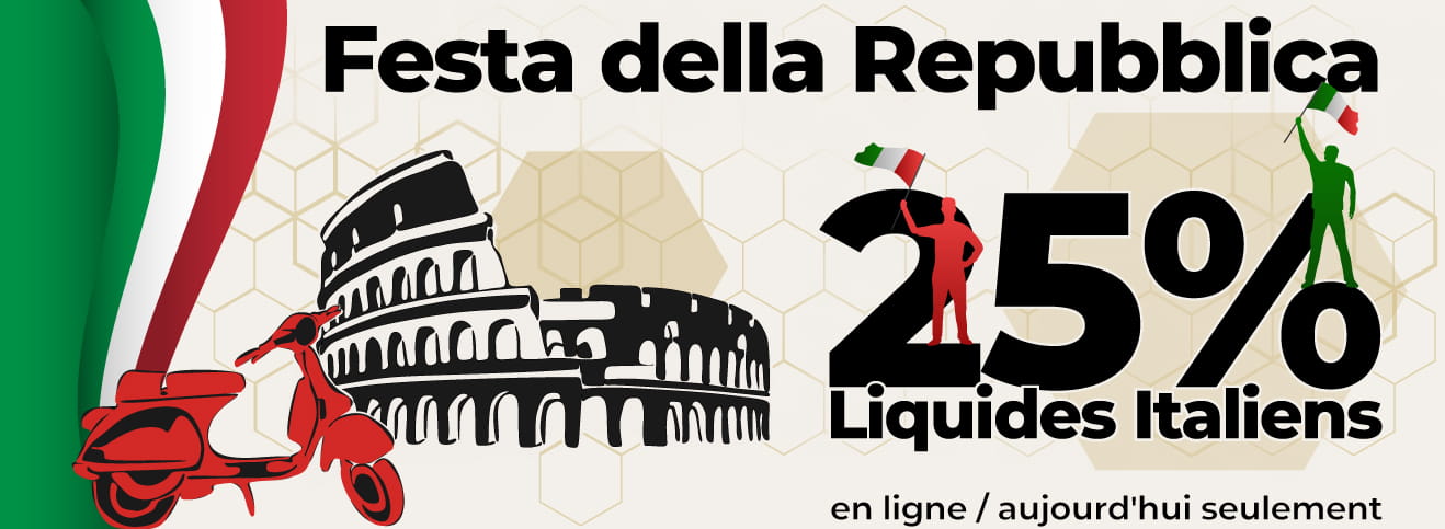 vape new neu nouveaou nuovo liquid Liquide italien italiano festa della repubblica black note vaporificio
