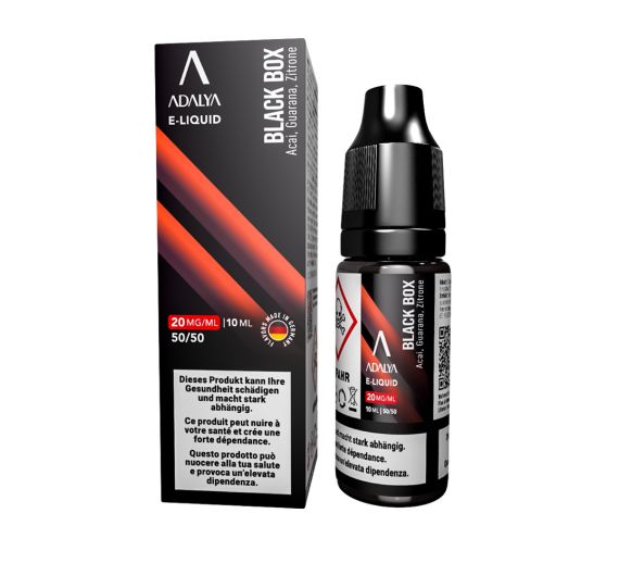 Adalya - Blackbox - E-liquide 10 ml (Sels de nicotine 20 mg)