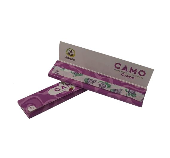 Afghan Hemp - Feuilles à rouler aromatisées King Size - Raisin Afghan Hemp - Feuilles à rouler aromatisées King Size - Raisin