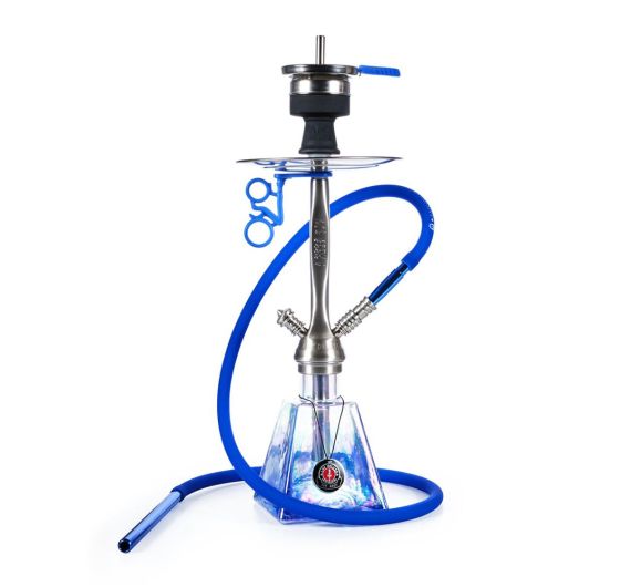Chicha Amy Deluxe - I need u 038R - nickel/bleu - 2 tuyaux
