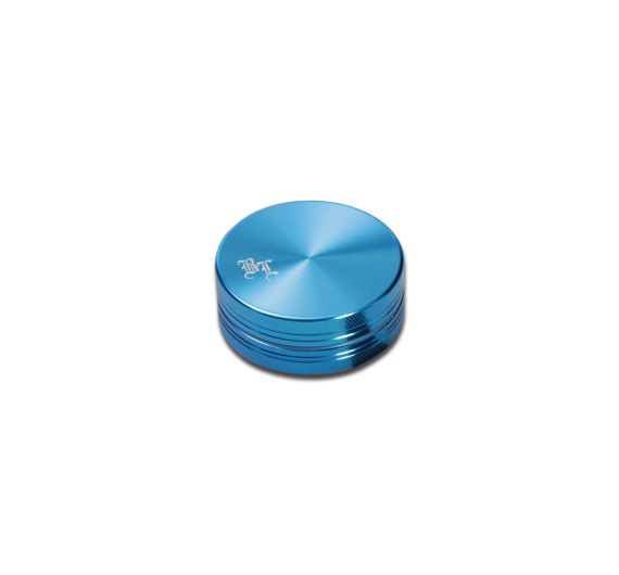 Black Leaf - Grinder 2 parties en aluminium - turquoise