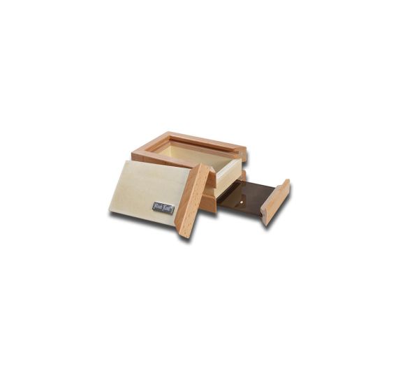 Black Leaf - Siebschatulle L Black Leaf - Siebschatulle L