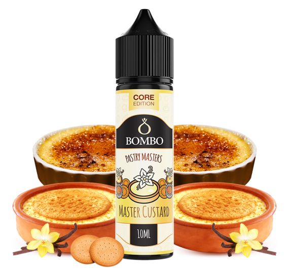 Bombo Pastry Masters - Master Custard - Arôme Longfill 10/60 ml Bombo Pastry Masters - Master Custard - Arôme Longfill 10/60 ml