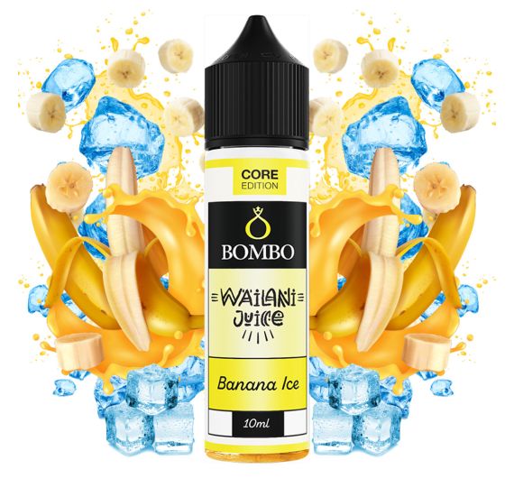 Bombo Wailani Juice - Banana Ice - Arôme Longfill 10/60 ml Bombo Wailani Juice - Banana Ice - Arôme Longfill 10/60 ml