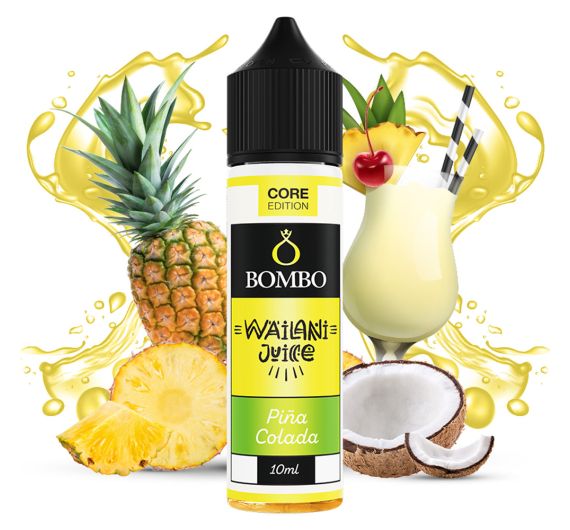 Bombo Wailani Juice - Pina Colada - Arôme Longfill 10/60ml Bombo Wailani Juice - Pina Colada - Arôme Longfill 10/60ml