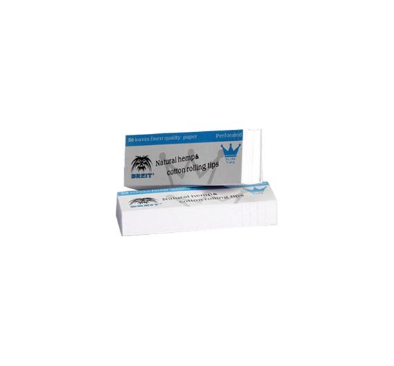 Breit - Slim Filtertips Hemp+Cotton perforiert Breit - Slim Filtertips Hemp+Cotton perforiert