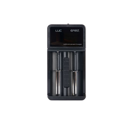 Chargeur Efest LUC V2 Type-C avec écran LCD Chargeur Efest LUC V2 Type-C avec écran LCD