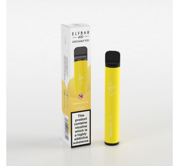 ELF BAR 600 20mg Einweg Pod - Banana Ice Banana Ice ELF BAR 600 20mg Einweg Pod - Banana Ice Banana Ice