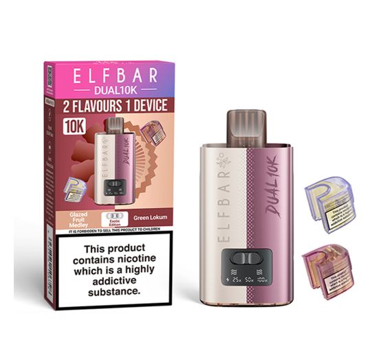 Elf Bar Dual 10K 20mg Hybrid System Exotic Edition
