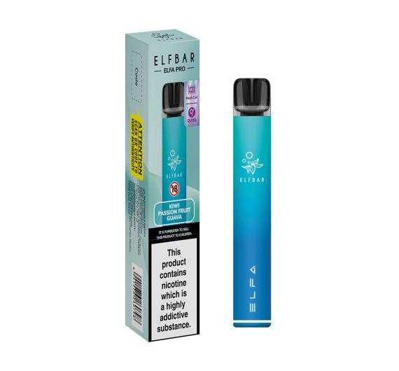 Elfbar - ELFA PRO - Podset Aurora Blue (Kiwi Passion Fruit Guava)